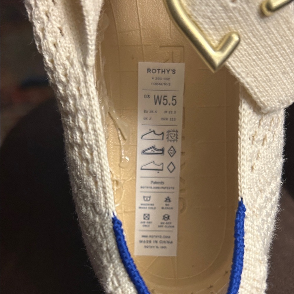 Rothy’s Espadrille Mary Jane NWOT/B - Picture 8 of 8